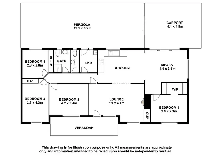 Floorplan of Homely house listing, 7 - 9 Davis Street, Bordertown SA 5268