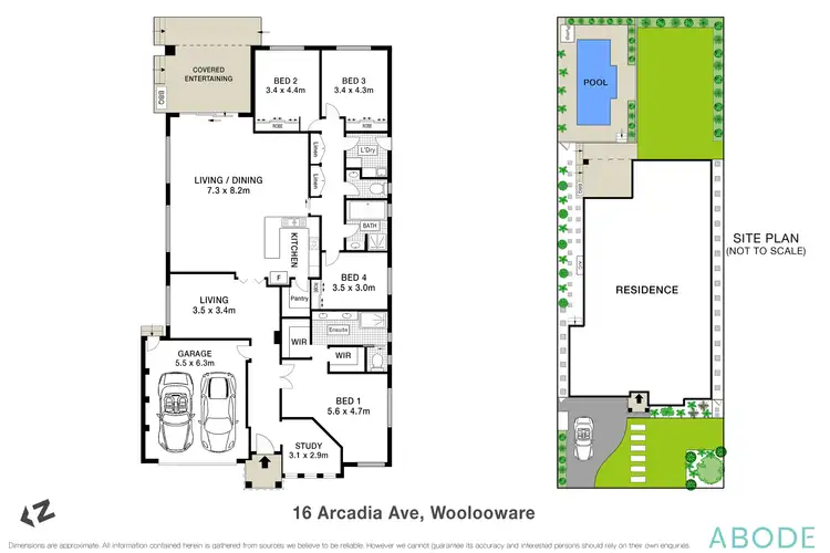 Floorplan of Homely house listing, 16 Arcadia Avenue, Woolooware NSW 2230