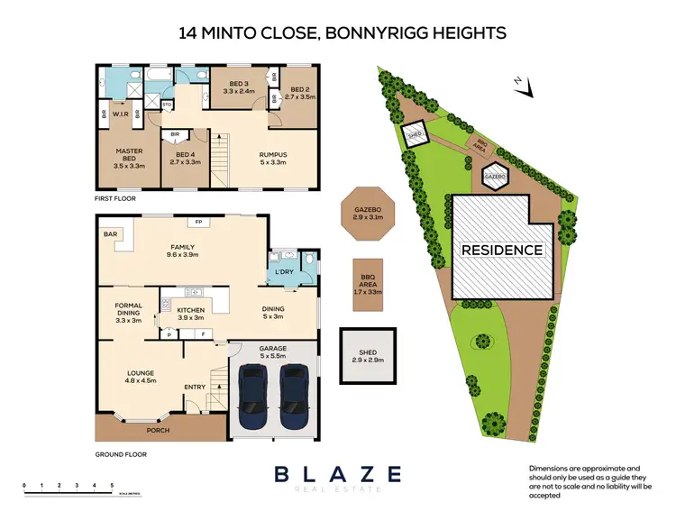 Floorplan of Homely house listing, 14 Minto Close, Bonnyrigg Heights NSW 2177