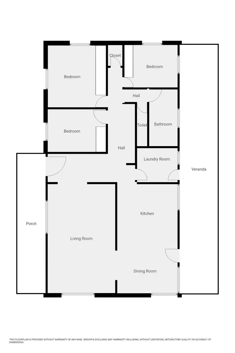 Floorplan of Homely house listing, 208 Rodd Street, Canowindra NSW 2804