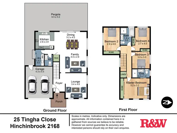 Floorplan of Homely house listing, 25 Tingha Close, Hinchinbrook NSW 2168