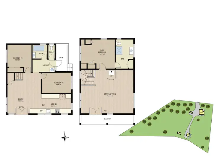 Floorplan of Homely rural property listing, 34 Old Hat Rd, Foster VIC 3960