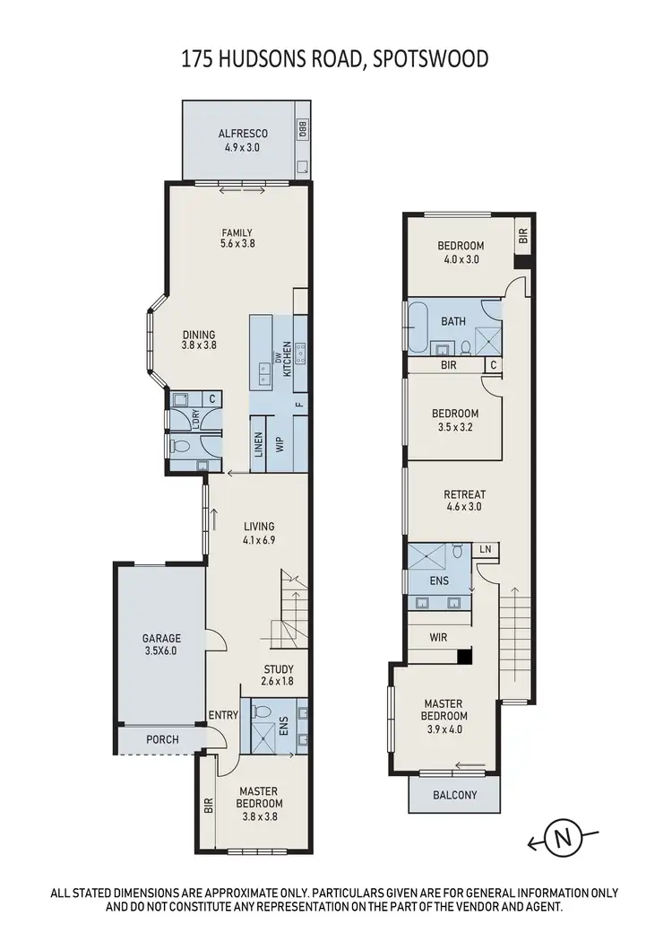 Floorplan of Homely house listing, 175 Hudsons Road, Spotswood VIC 3015