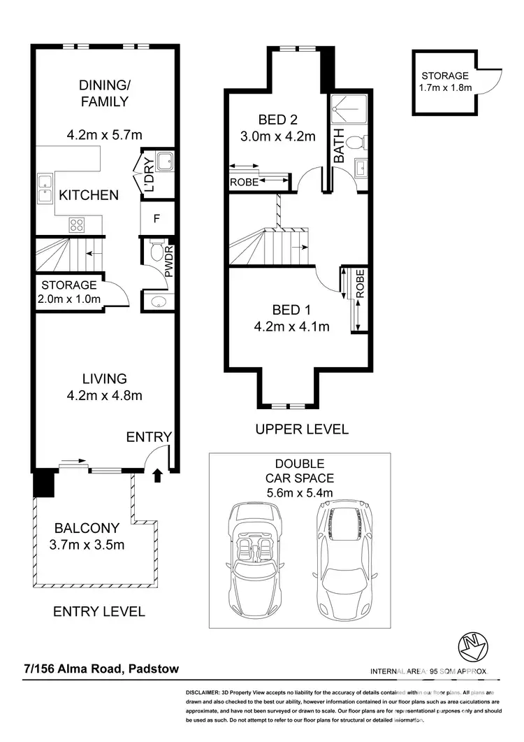 Floorplan of Homely townhouse listing, 7/156-160 Alma Road, Padstow NSW 2211