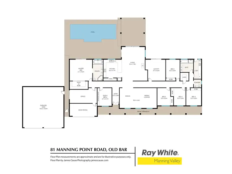 Floorplan of Homely rural property listing, 81 Manning Point Road, Old Bar NSW 2430