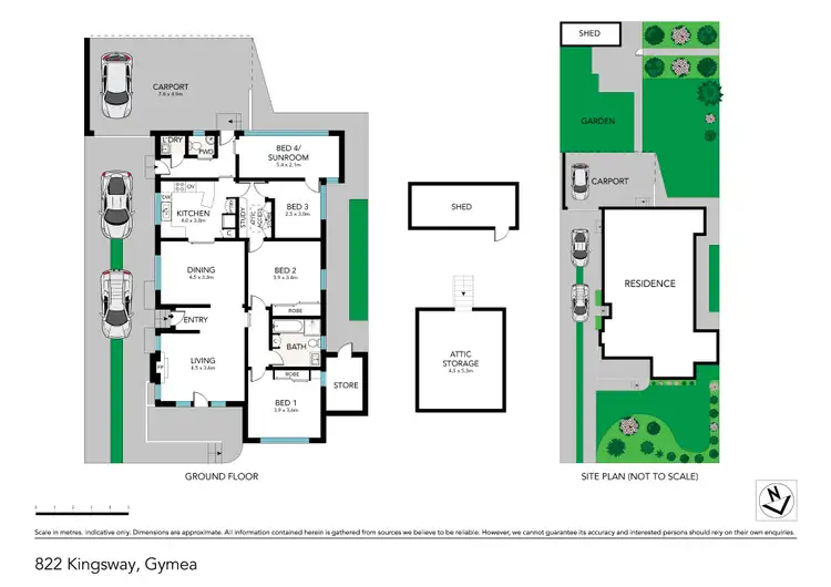 Floorplan of Homely house listing, 822 Kingsway, Gymea NSW 2227
