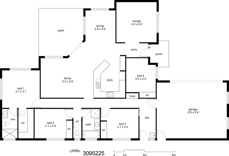 Floorplan of Homely house listing, Address available on request