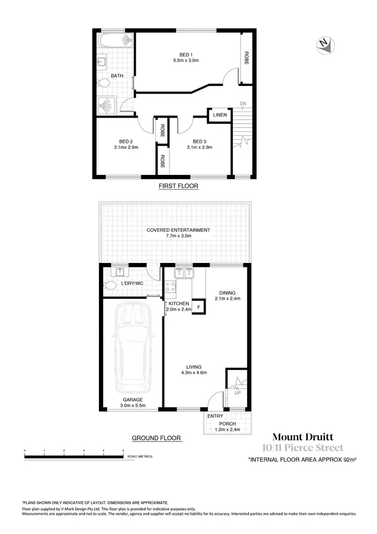 Floorplan of Homely townhouse listing, 10/11 Pierce St, Mount Druitt NSW 2770