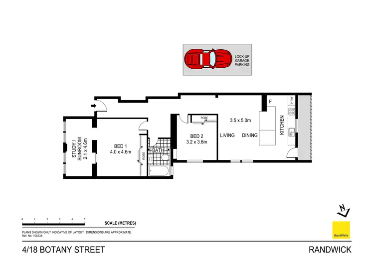 Floorplan of Homely apartment listing, 4/18 Botany Street, Randwick NSW 2031