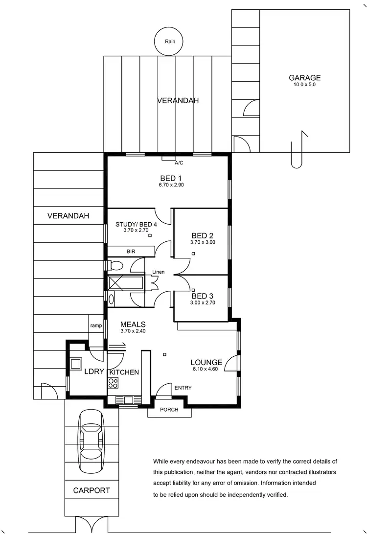 Floorplan of Homely house listing, 23 Harrow Avenue, Magill SA 5072
