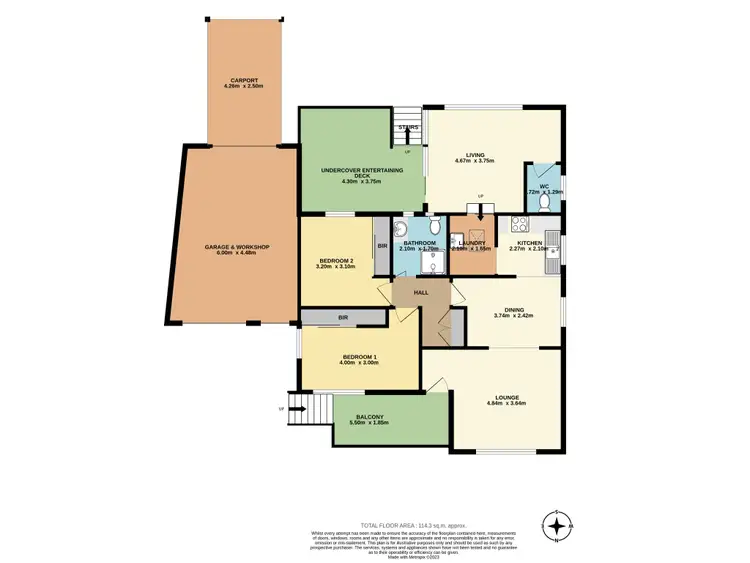 Floorplan of Homely house listing, 11 Illawon Street, Berkeley NSW 2506
