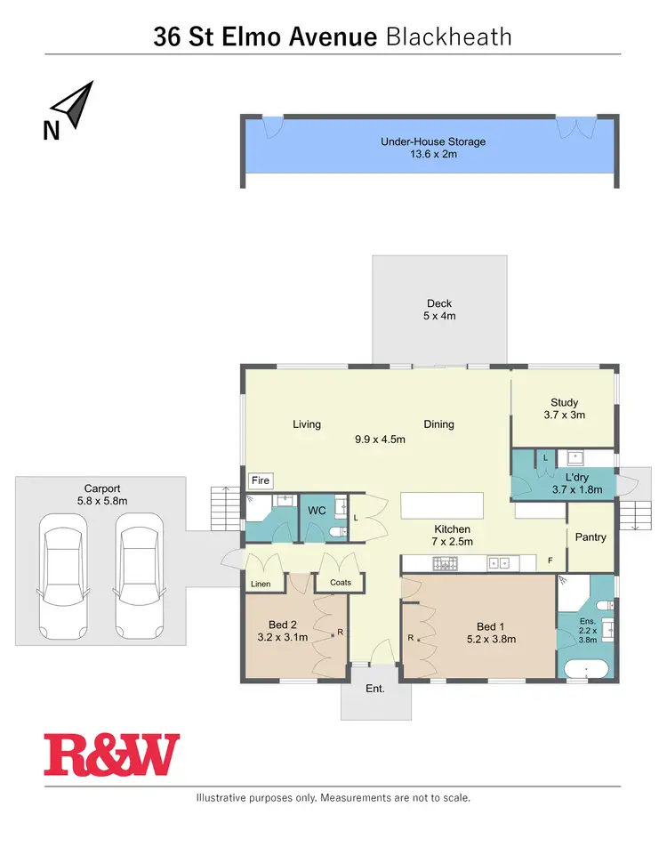 Floorplan of Homely house listing, 36 St Elmo Avenue, Blackheath NSW 2785