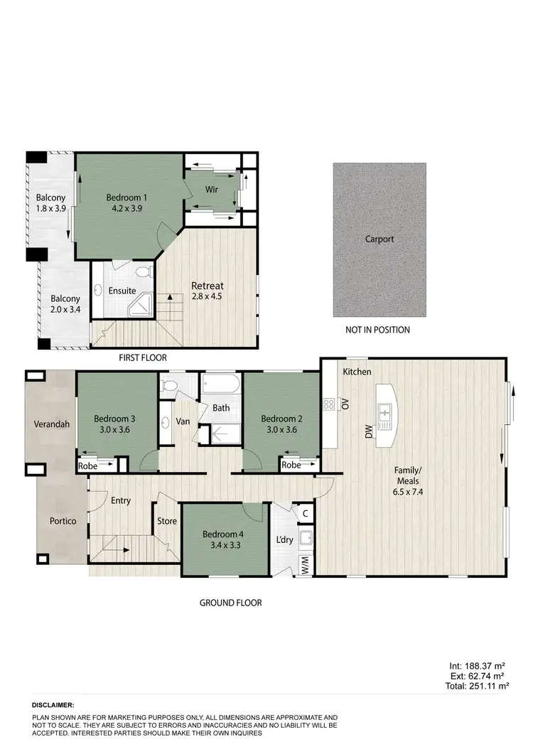 Floorplan of Homely house listing, 6 Moorhen Lane, North Lakes QLD 4509
