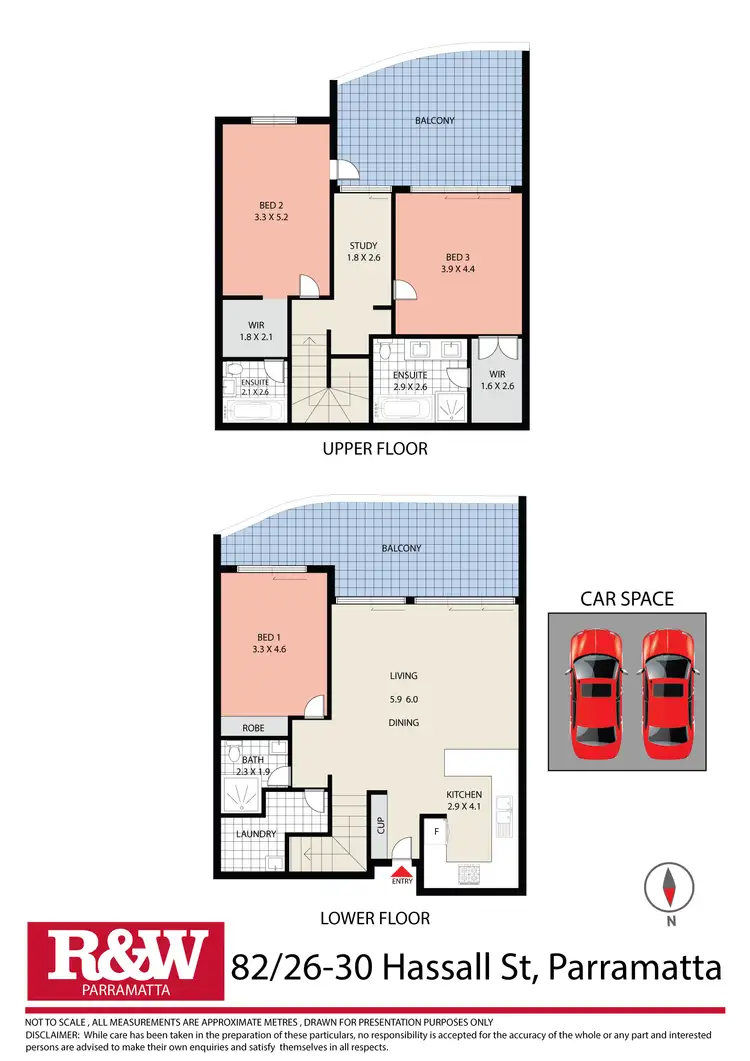 Floorplan of Homely unit listing, 82/26-30 Hassall Street, Parramatta NSW 2150