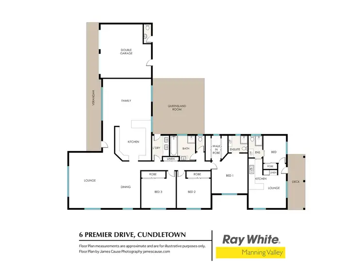 Floorplan of Homely rural property listing, 6 Premier Drive, Cundletown NSW 2430