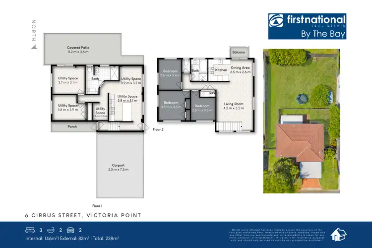 Floorplan of Homely house listing, 6 Cirrus Street, Victoria Point QLD 4165