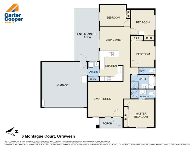 Floorplan of Homely house listing, 6 Montague Court, Urraween QLD 4655