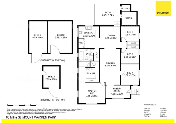 Floorplan of Homely house listing, 80 Milne Street, Mount Warren Park QLD 4207
