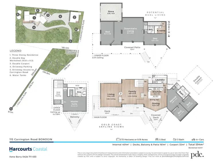 Floorplan of Homely house listing, 115 Carrington Road, Bonogin QLD 4213