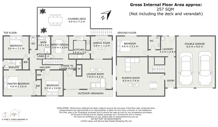 Floorplan of Homely house listing, 9 New World Avenue, Trevallyn TAS 7250