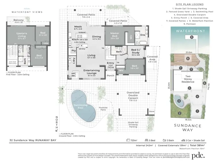 Floorplan of Homely house listing, 32 Sundance Way, Runaway Bay QLD 4216