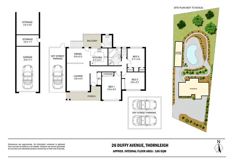 Floorplan of Homely house listing, 26 Duffy Avenue, Thornleigh NSW 2120