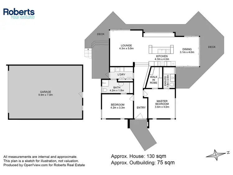 Floorplan of Homely house listing, 23 Noyes Street, Swansea TAS 7190