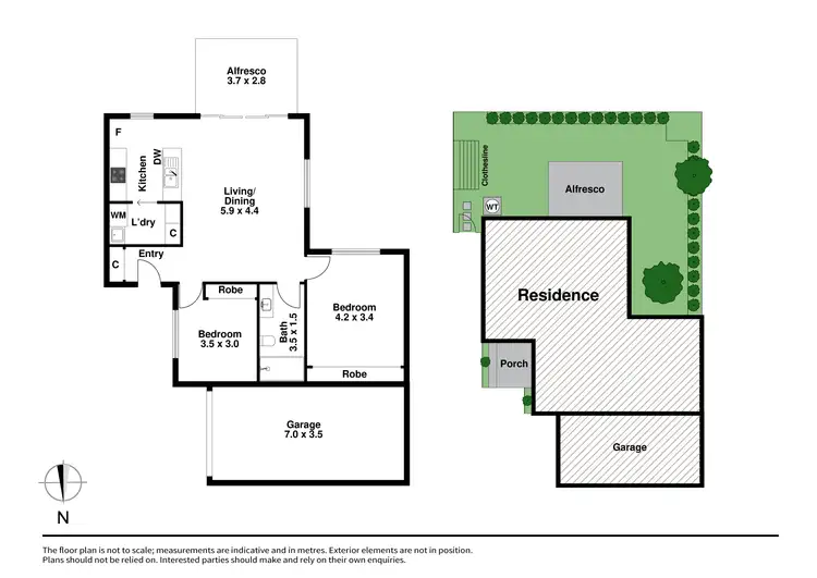 Floorplan of Homely unit listing, 3/32 Grandview Road, Wheelers Hill VIC 3150
