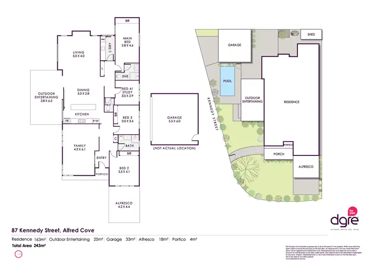 Floorplan of Homely house listing, 87 Kennedy Street, Alfred Cove WA 6154
