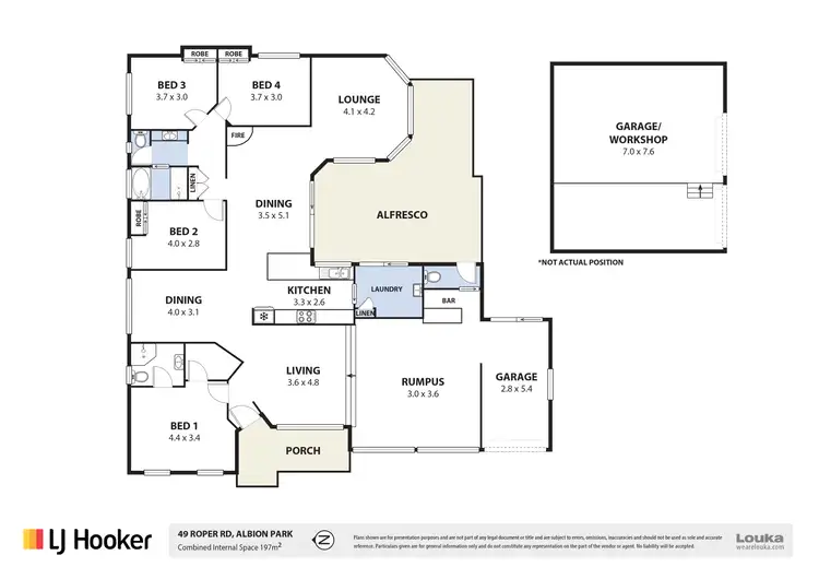 Floorplan of Homely house listing, 49 Roper Road, Albion Park NSW 2527