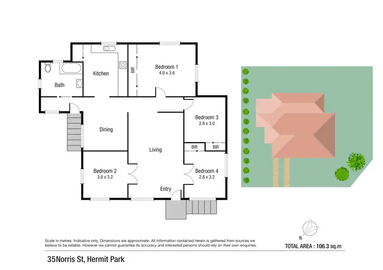 Floorplan of Homely house listing, 35 Norris Street, Hermit Park QLD 4812