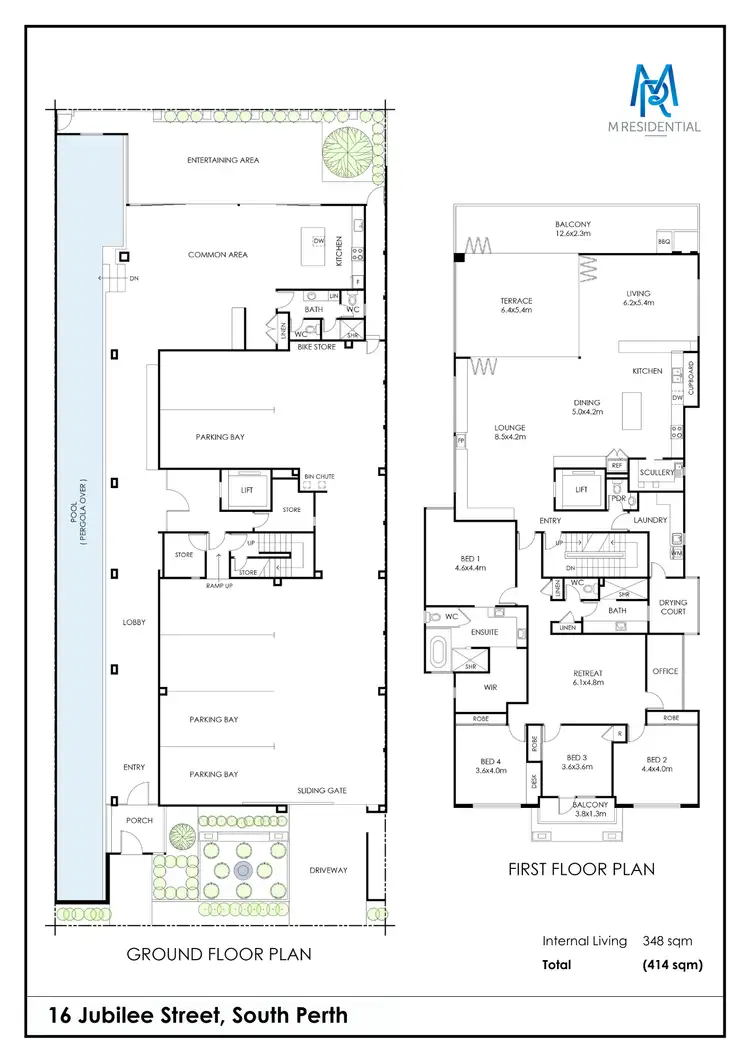 Floorplan of Homely apartment listing, 16 Jubilee Street, South Perth WA 6151