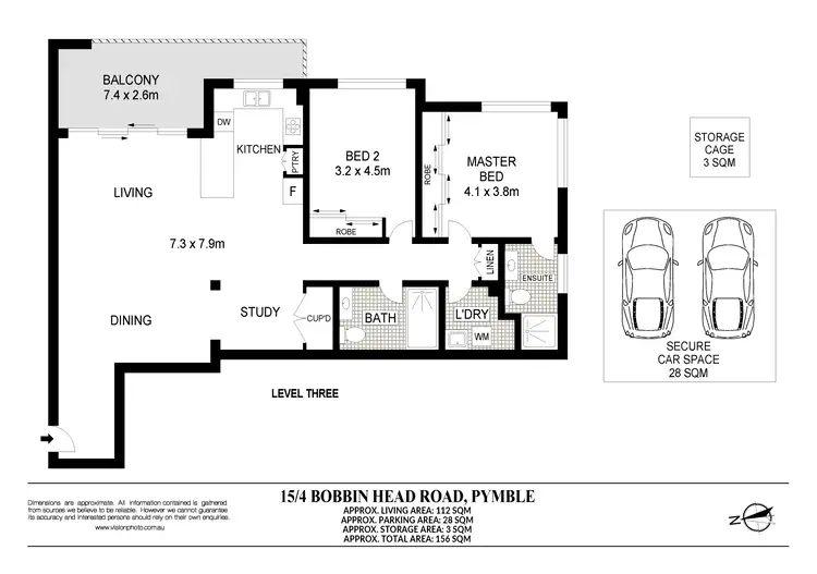 Floorplan of Homely apartment listing, 15/4-8 Bobbin Head Road, Pymble NSW 2073