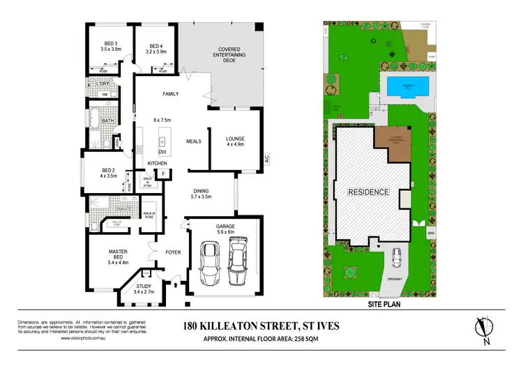 Floorplan of Homely house listing, 180 Killeaton Street, St Ives NSW 2075