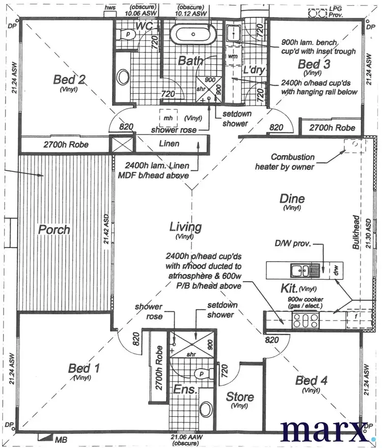 Floorplan of Homely rural property listing, 136 Pine Crest Road, Cambrai SA 5353