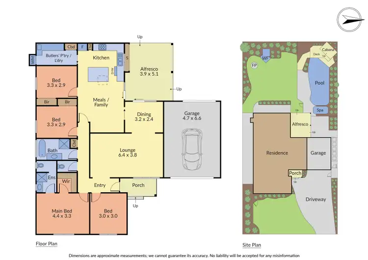 Floorplan of Homely house listing, 34 Greenaway Drive, Ferntree Gully VIC 3156