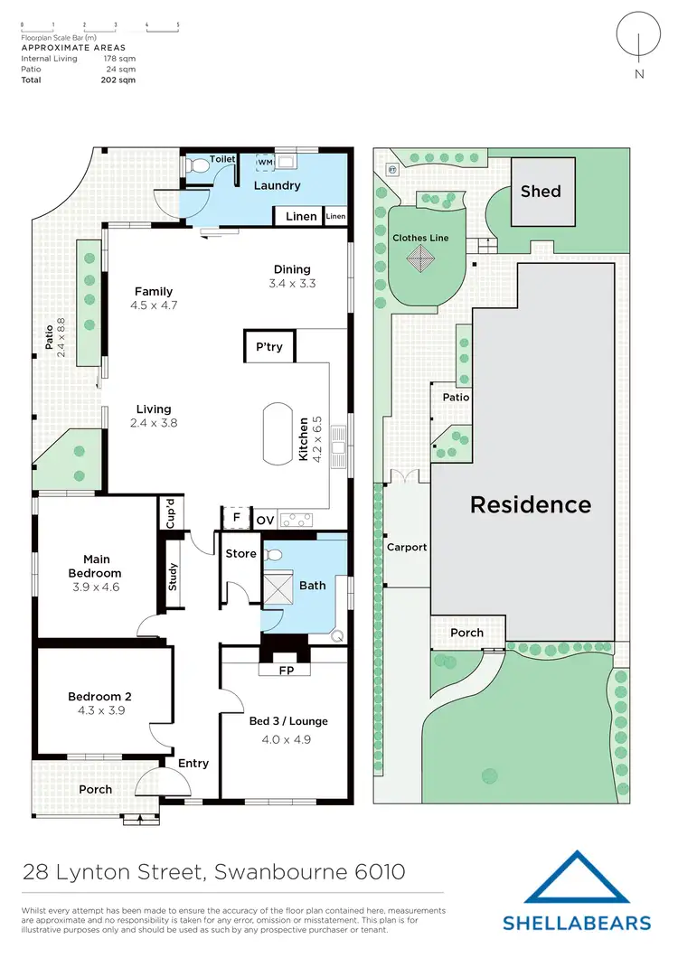 Floorplan of Homely house listing, 28 Lynton Street, Swanbourne WA 6010