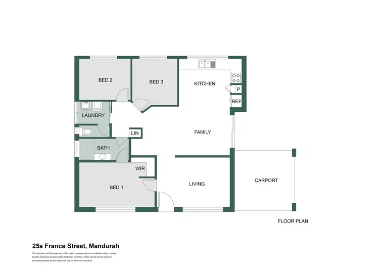 Floorplan of Homely house listing, 25a France Street, Mandurah WA 6210