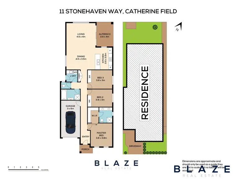Floorplan of Homely house listing, 11 Stonehaven Way, Catherine Field NSW 2557