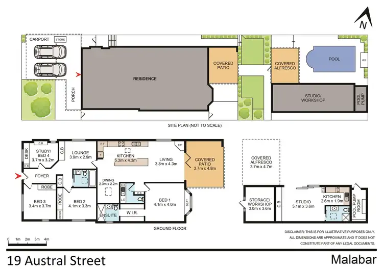 Floorplan of Homely house listing, 19 Austral Street, Malabar NSW 2036