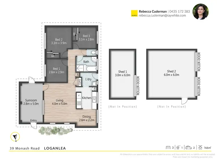 Floorplan of Homely house listing, 39 Monash Road, Loganlea QLD 4131