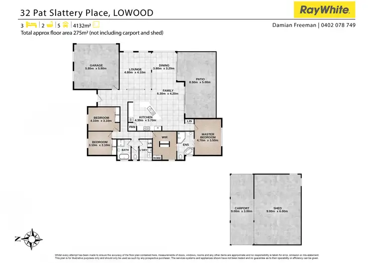 Floorplan of Homely house listing, 32 Pat Slattery Place, Lowood QLD 4311