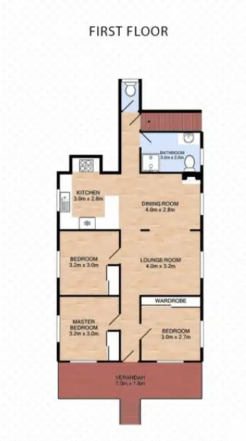 Floorplan of Homely house listing, 37 Omar Street, West Ipswich QLD 4305