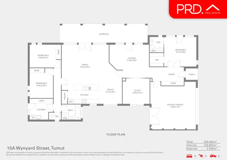 Floorplan of Homely house listing, 15A Wynyard Street, Tumut NSW 2720