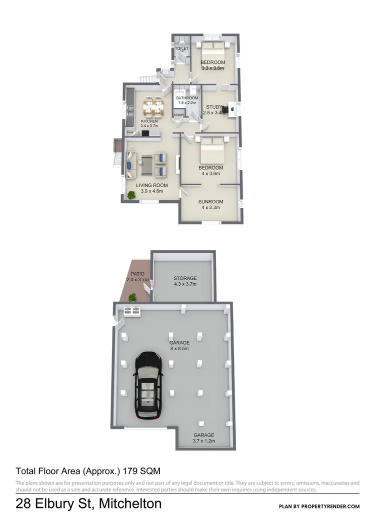 Floorplan of Homely house listing, 28 Elbury Street, Mitchelton QLD 4053