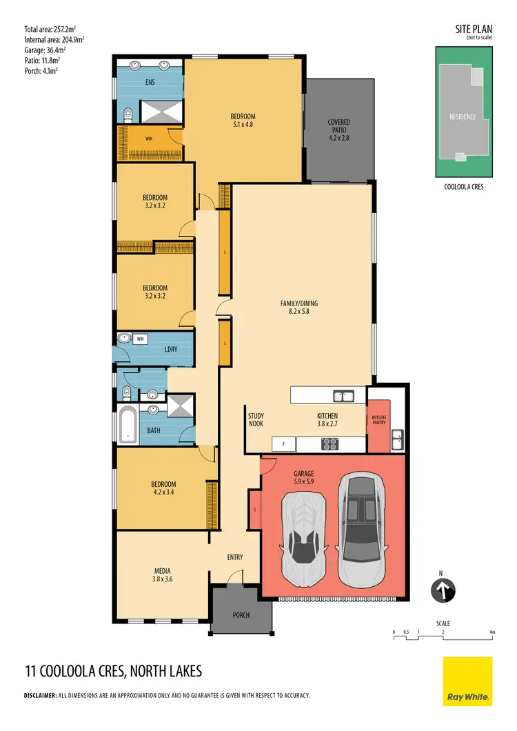 Floorplan of Homely house listing, 11 Cooloola Crescent, North Lakes QLD 4509