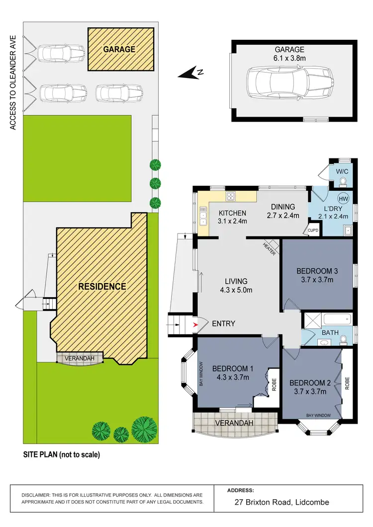 Floorplan of Homely house listing, 27 Brixton Road, Lidcombe NSW 2141
