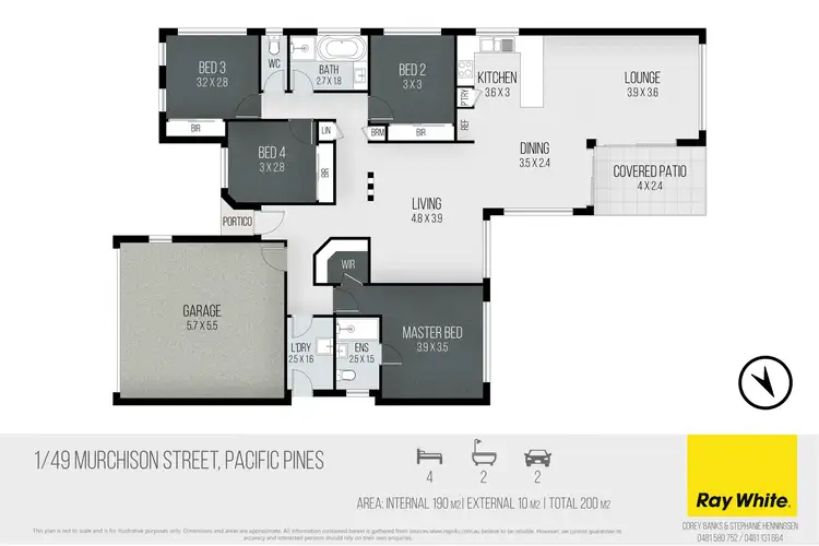 Floorplan of Homely house listing, 49 Murchison Street, Pacific Pines QLD 4211
