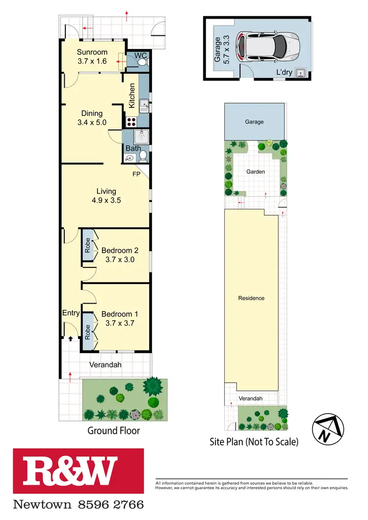 Floorplan of Homely other listing, 1 JOHN STREET, Tempe NSW 2044