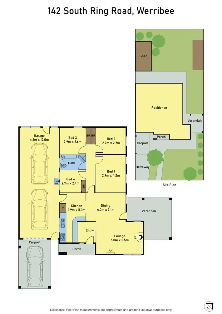 Floorplan of Homely house listing, 142 South Ring Road, Werribee VIC 3030